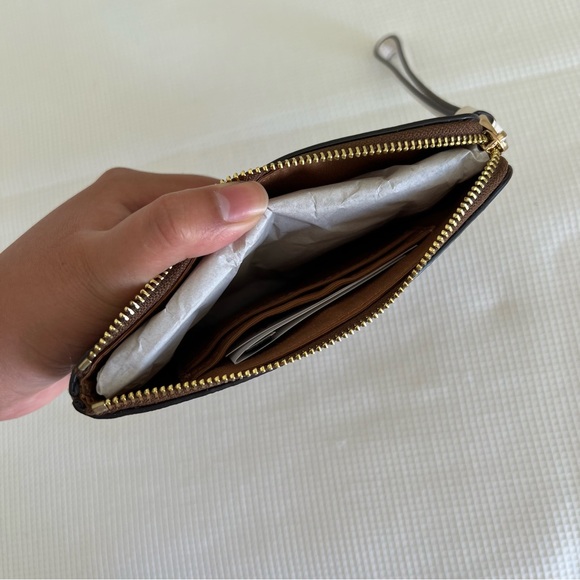 Coach Corner Zip Wristlet - Picture 5 of 10